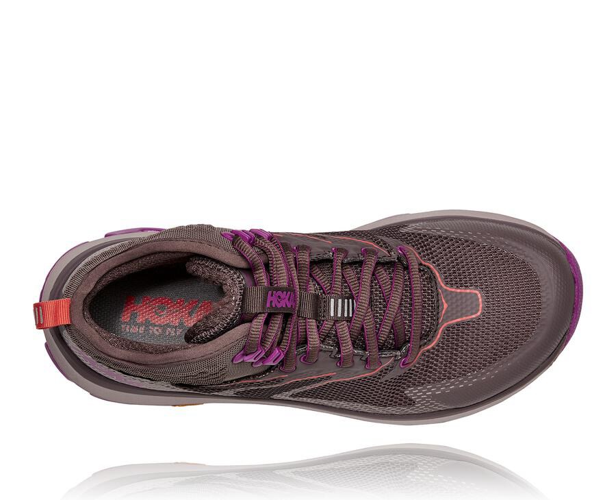 Hoka One One Yürüyüş Botları Kadın Mor - Toa Gore-Tex - NV4136820